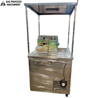 Sugarcane Juicer with inbuilt Cooling system